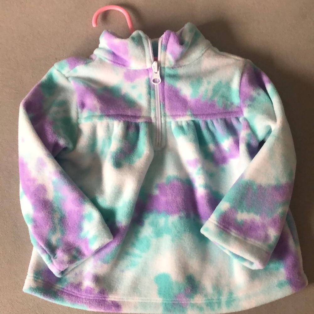 NWOT Girls Glacier Fleece 1/2 zip Pullover NEVER WORN - Picture 1 of 4
